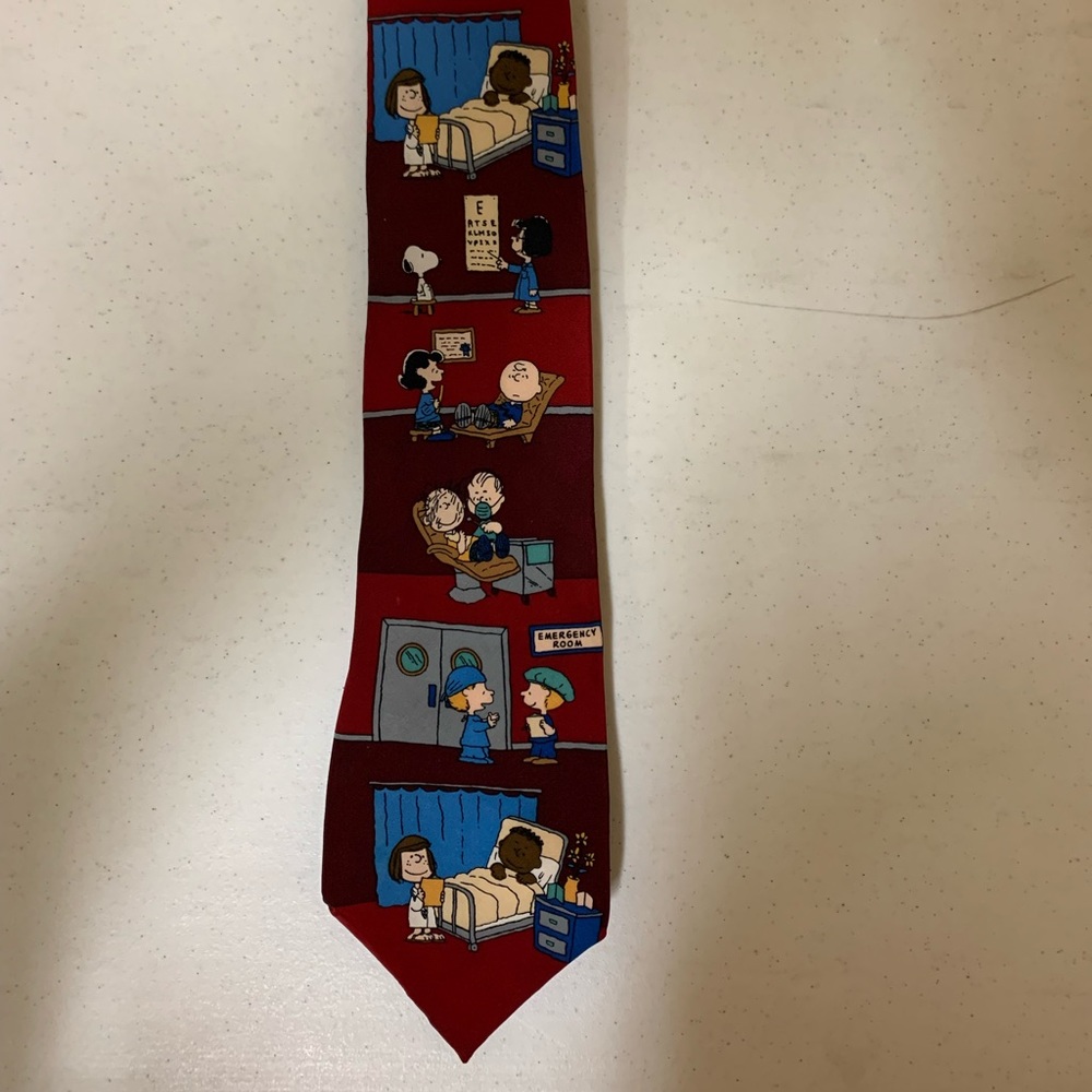 Charlie Brown “Peanuts” Emergency Department Medical Tie